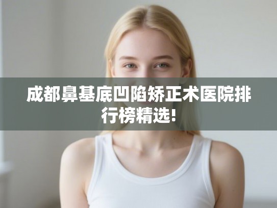 成都鼻基底凹陷矫正术医院排行榜精选! 成都鼻基底凹陷矫正术医院排行榜精选!