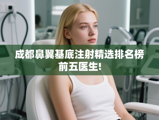 成都鼻翼基底注射精选排名榜前五医生! 成都鼻翼基底注射精选排名榜前五医生!