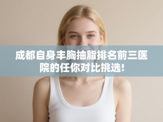 成都自身丰胸抽脂排名前三医院的任你对比挑选! 成都自身丰胸抽脂排名前三医院的任你对比挑选!