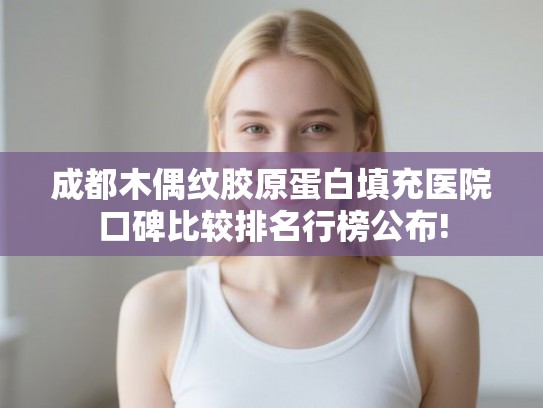 成都木偶纹胶原蛋白填充医院口碑比较排名行榜公布! 成都木偶纹胶原蛋白填充医院口碑比较排名行榜公布!