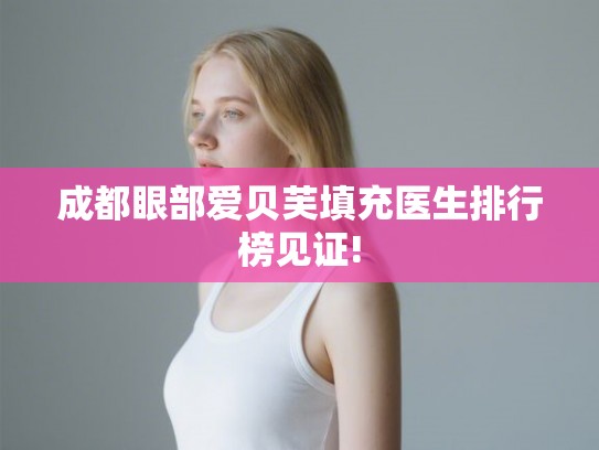 成都眼部爱贝芙填充医生排行榜见证!