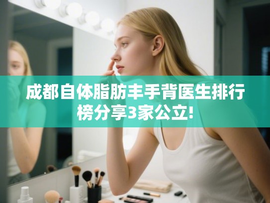 成都自体脂肪丰手背医生排行榜分享3家公立!