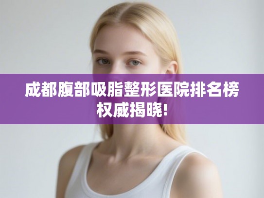 成都腹部吸脂整形医院排名榜权威揭晓! 成都腹部吸脂整形医院排名榜权威揭晓!
