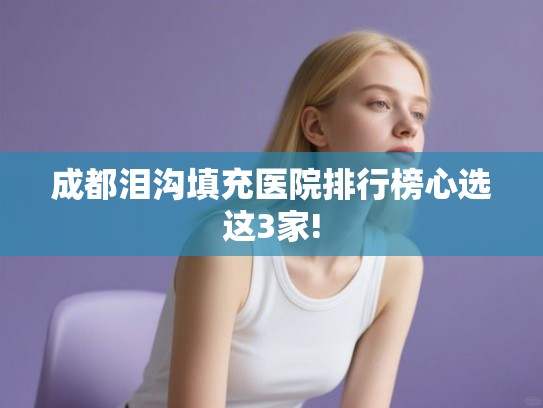 成都泪沟填充医院排行榜心选这3家! 成都泪沟填充医院排行榜心选这3家!
