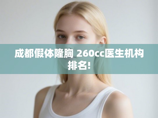 成都假体隆胸 260cc医生机构排名! 成都假体隆胸 260cc医生机构排名!