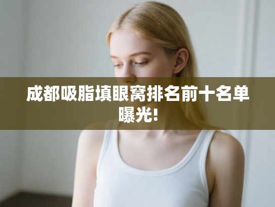 成都吸脂填眼窝排名前十名单曝光! 成都吸脂填眼窝排名前十名单曝光!