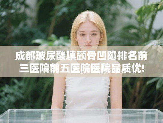 成都玻尿酸填颧骨凹陷排名前三医院前五医院医院品质优! 成都玻尿酸填颧骨凹陷排名前三医院前五医院医院品质优!