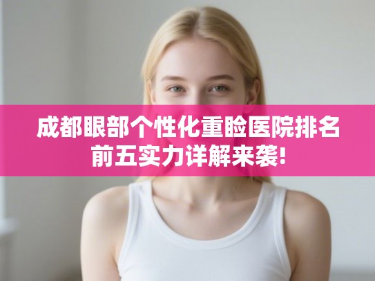 成都眼部个性化重睑医院排名前五实力详解来袭! 成都眼部个性化重睑医院排名前五实力详解来袭!