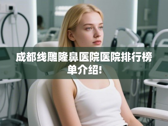 成都线雕隆鼻医院医院排行榜单介绍!