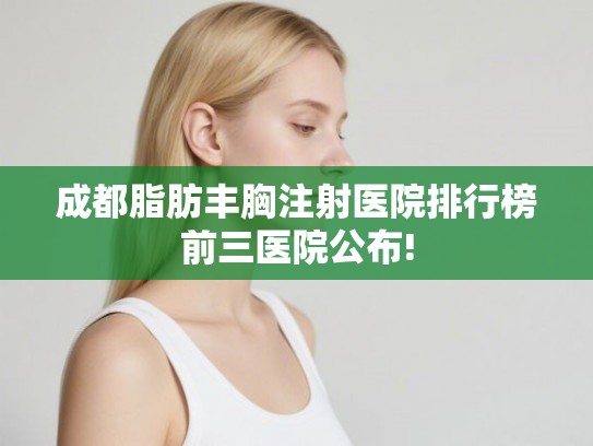 成都脂肪丰胸注射医院排行榜前三医院公布!