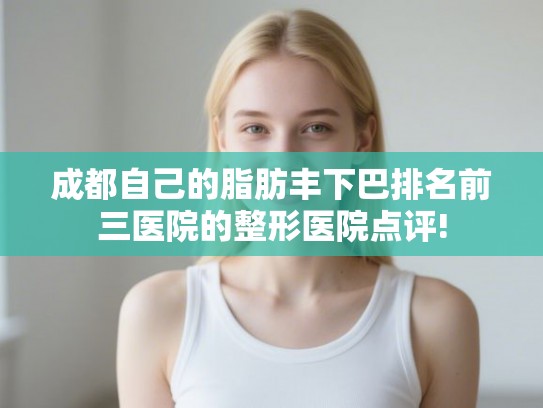 成都自己的脂肪丰下巴排名前三医院的整形医院点评!
