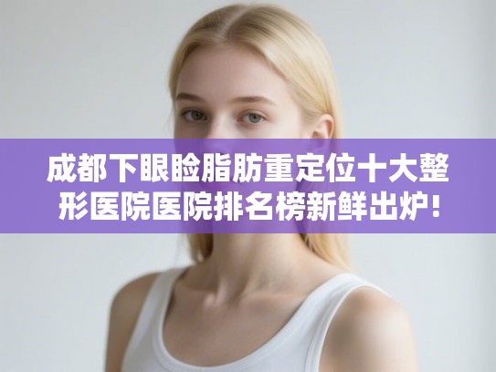 成都下眼睑脂肪重定位十大整形医院医院排名榜新鲜出炉! 成都下眼睑脂肪重定位十大整形医院医院排名榜新鲜出炉!