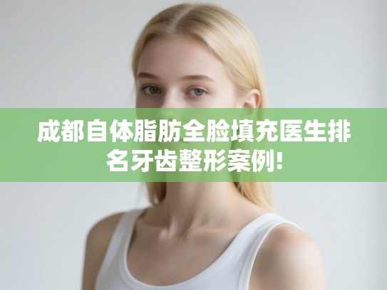 成都自体脂肪全脸填充医生排名牙齿整形案例! 成都自体脂肪全脸填充医生排名牙齿整形案例!