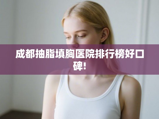 成都抽脂填胸医院排行榜好口碑!