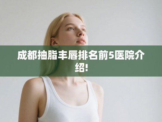 成都抽脂丰唇排名前5医院介绍! 成都抽脂丰唇排名前5医院介绍!