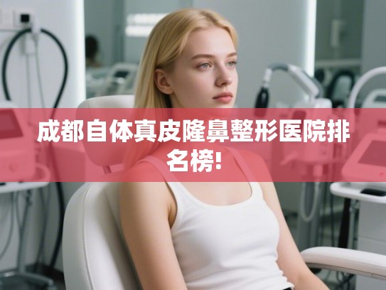 成都自体真皮隆鼻整形医院排名榜! 成都自体真皮隆鼻整形医院排名榜!