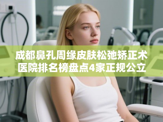 成都鼻孔周缘皮肤松弛矫正术医院排名榜盘点4家正规公立!