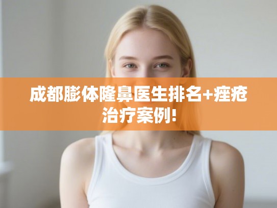成都膨体隆鼻医生排名+痤疮治疗案例!