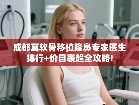 成都耳软骨移植隆鼻专家医生排行+价目表超全攻略! 成都耳软骨移植隆鼻专家医生排行+价目表超全攻略!