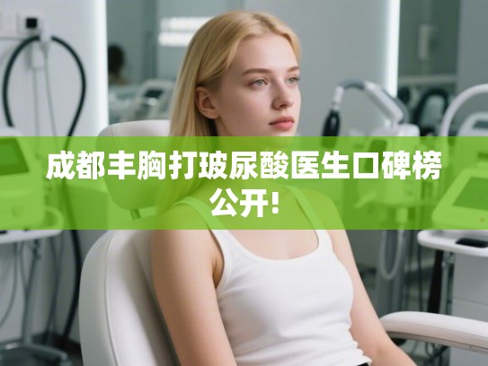 成都丰胸打玻尿酸医生口碑榜公开!