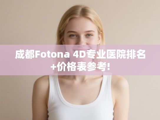 成都Fotona 4D专业医院排名+价格表参考!