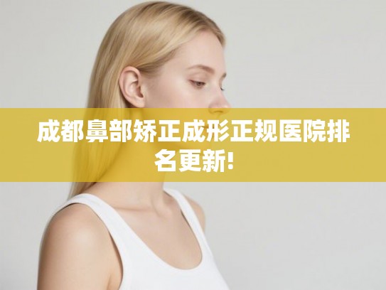 成都鼻部矫正成形正规医院排名更新! 成都鼻部矫正成形正规医院排名更新!