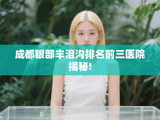 成都眼部丰泪沟排名前三医院揭秘!