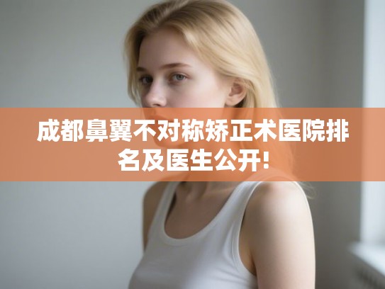 成都鼻翼不对称矫正术医院排名及医生公开! 成都鼻翼不对称矫正术医院排名及医生公开!
