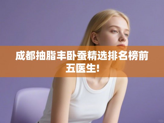 成都抽脂丰卧蚕精选排名榜前五医生! 成都抽脂丰卧蚕精选排名榜前五医生!