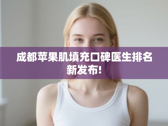 成都苹果肌填充口碑医生排名新发布! 成都苹果肌填充口碑医生排名新发布!