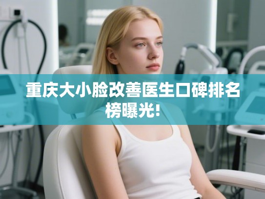 重庆大小脸改善医生口碑排名榜曝光!
