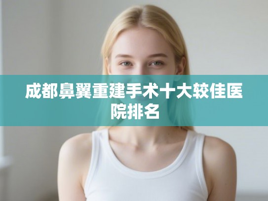 成都鼻翼重建手术十大较佳医院排名 成都鼻翼重建手术十大较佳医院排名