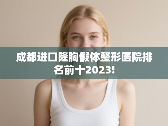 成都进口隆胸假体整形医院排名前十2023! 成都进口隆胸假体整形医院排名前十2023!