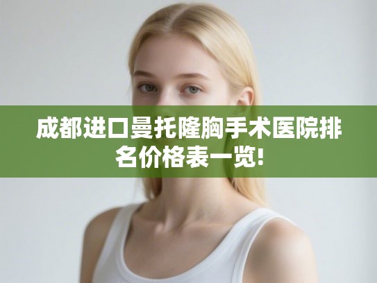 成都进口曼托隆胸手术医院排名价格表一览! 成都进口曼托隆胸手术医院排名价格表一览!
