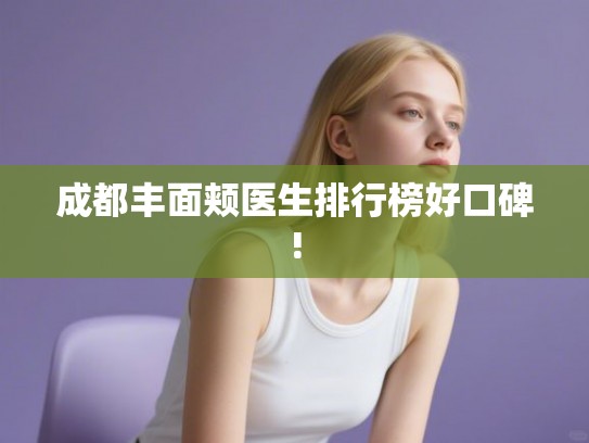 成都丰面颊医生排行榜好口碑! 成都丰面颊医生排行榜好口碑!