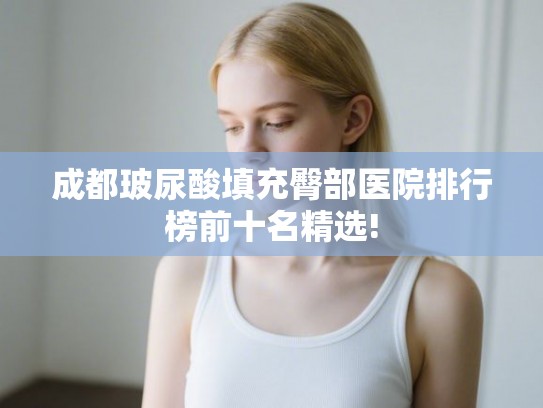 成都玻尿酸填充臀部医院排行榜前十名精选! 成都玻尿酸填充臀部医院排行榜前十名精选!
