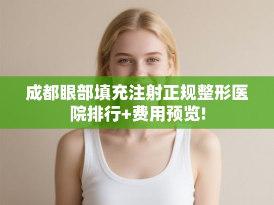 成都眼部填充注射正规整形医院排行+费用预览! 成都眼部填充注射正规整形医院排行+费用预览!