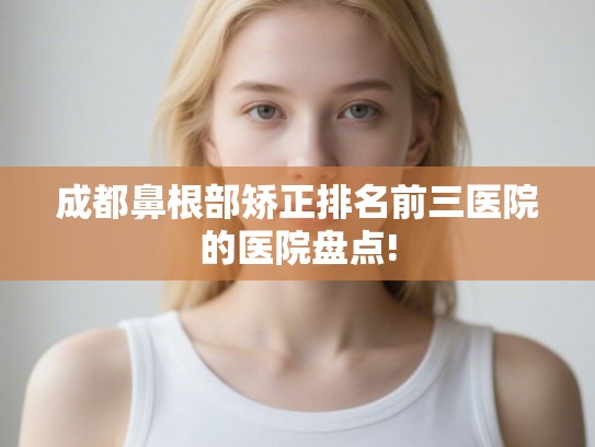 成都鼻根部矫正排名前三医院的医院盘点! 成都鼻根部矫正排名前三医院的医院盘点!
