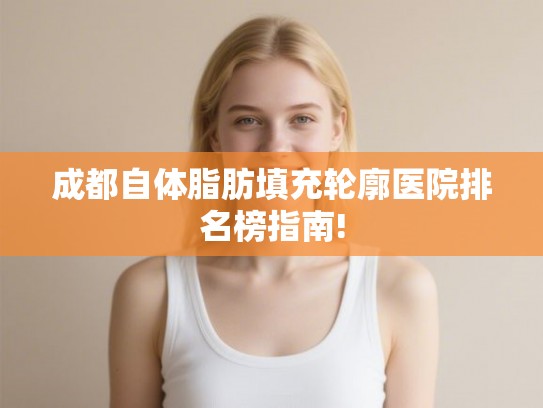 成都自体脂肪填充轮廓医院排名榜指南! 成都自体脂肪填充轮廓医院排名榜指南!