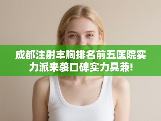 成都注射丰胸排名前五医院实力派来袭口碑实力具兼! 成都注射丰胸排名前五医院实力派来袭口碑实力具兼!