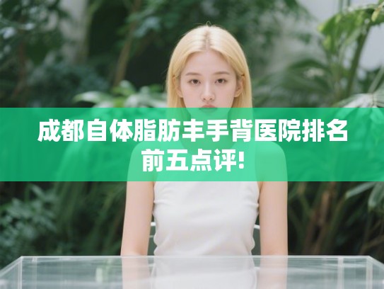 成都自体脂肪丰手背医院排名前五点评! 成都自体脂肪丰手背医院排名前五点评!