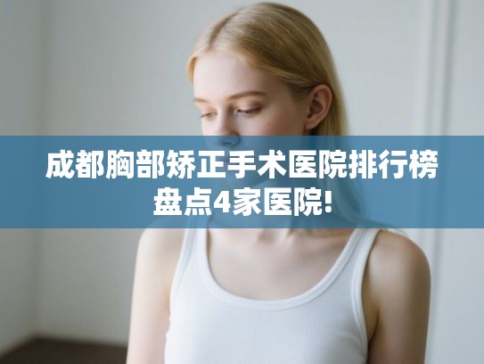 成都胸部矫正手术医院排行榜盘点4家医院! 成都胸部矫正手术医院排行榜盘点4家医院!