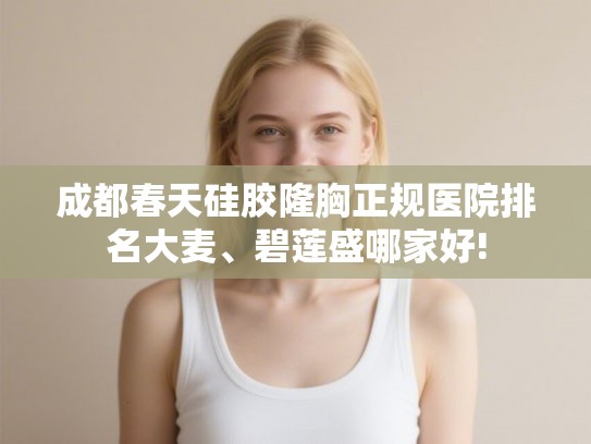 成都春天硅胶隆胸正规医院排名大麦、碧莲盛哪家好!