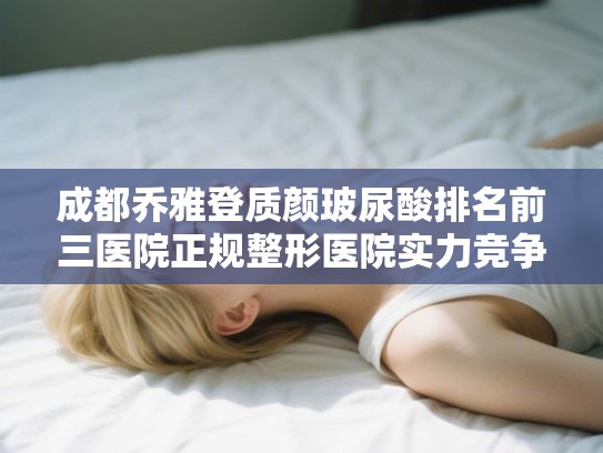 成都乔雅登质颜玻尿酸排名前三医院正规整形医院实力竞争! 成都乔雅登质颜玻尿酸排名前三医院正规整形医院实力竞争!