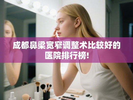 成都鼻梁宽窄调整术比较好的医院排行榜!