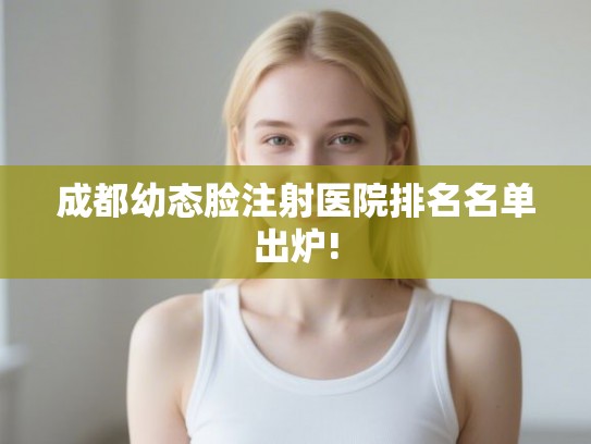 成都幼态脸注射医院排名名单出炉!