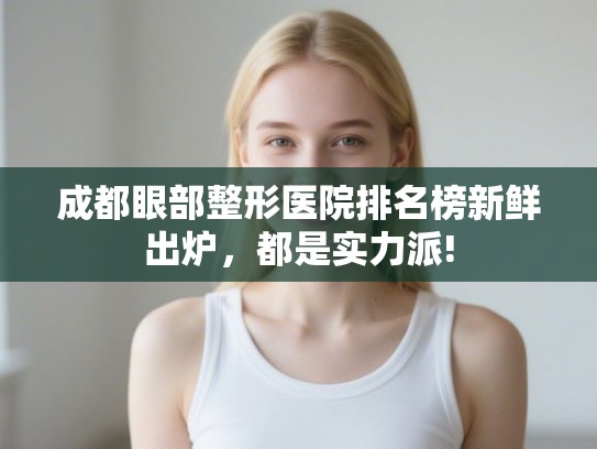 成都眼部整形医院排名榜新鲜出炉，都是实力派!