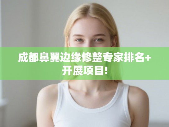 成都鼻翼边缘修整专家排名+开展项目!