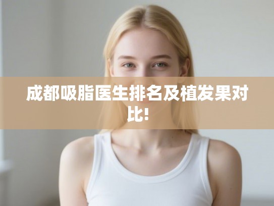 成都吸脂医生排名及植发果对比! 成都吸脂医生排名及植发果对比!
