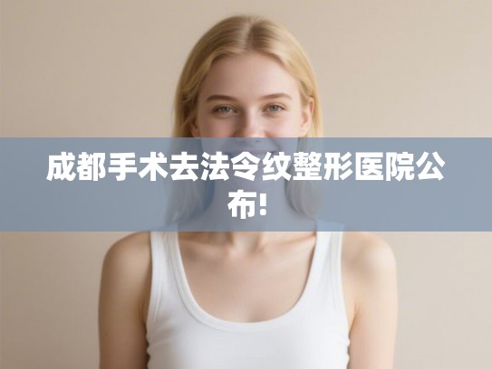 成都手术去法令纹整形医院公布!